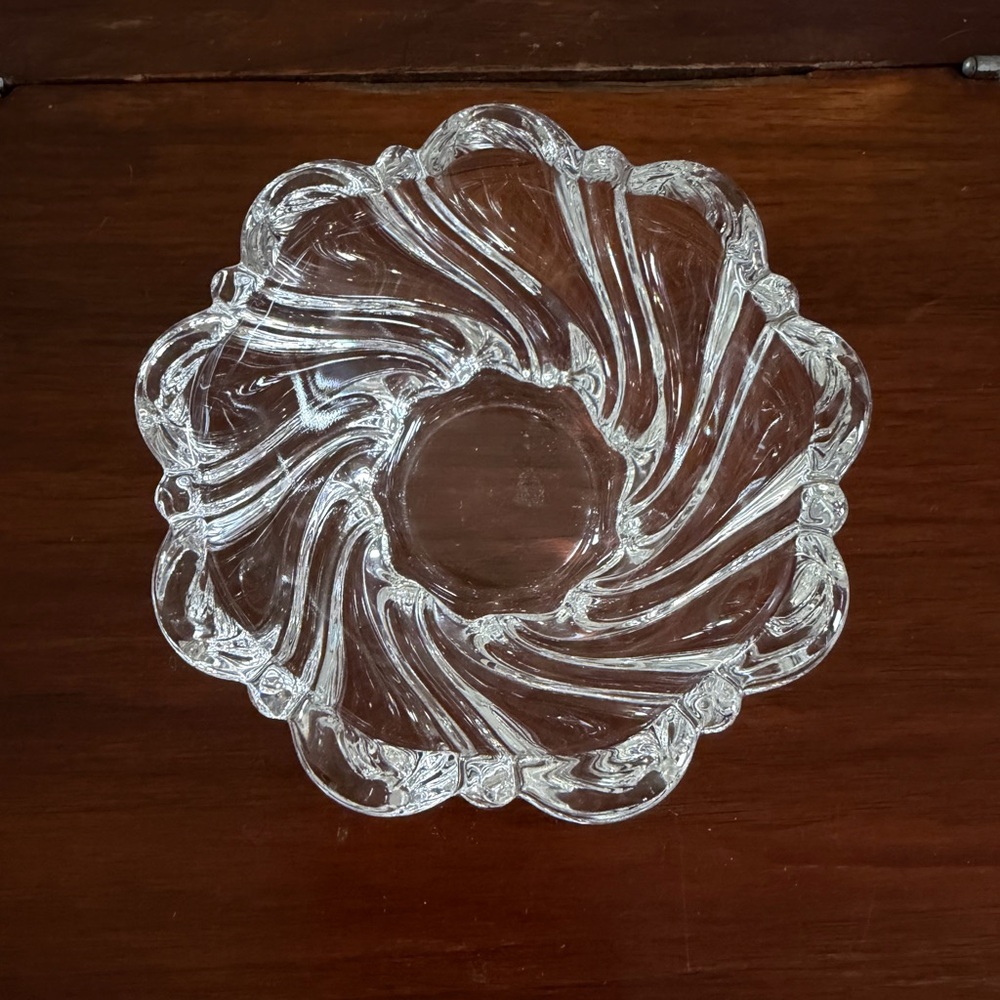 Vintage Mikasa Crystal Small Candy Bowl